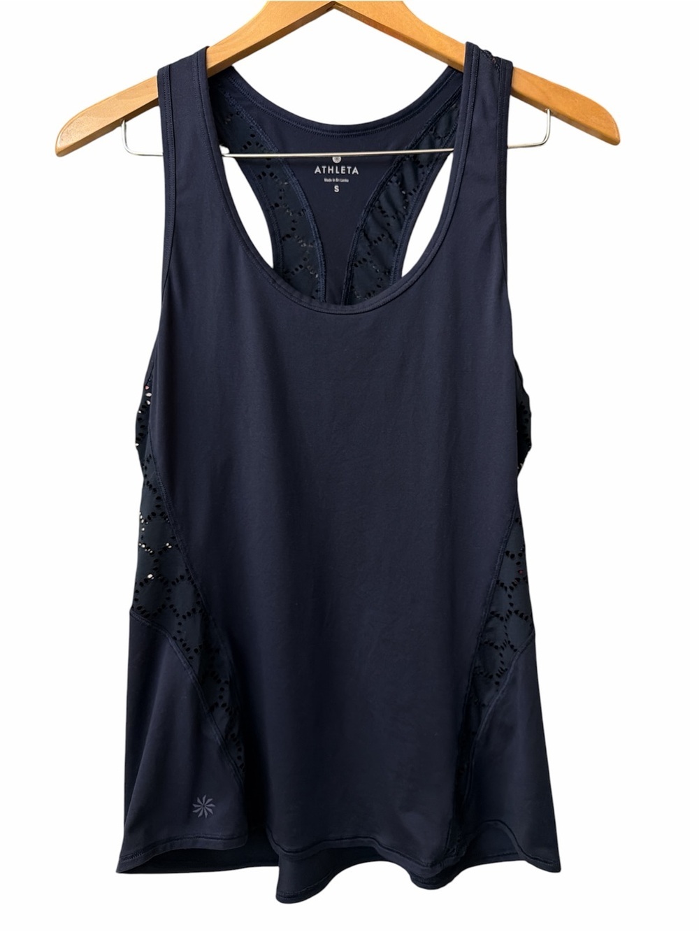 Athleta Laser-Cut Racerback Tank- Small